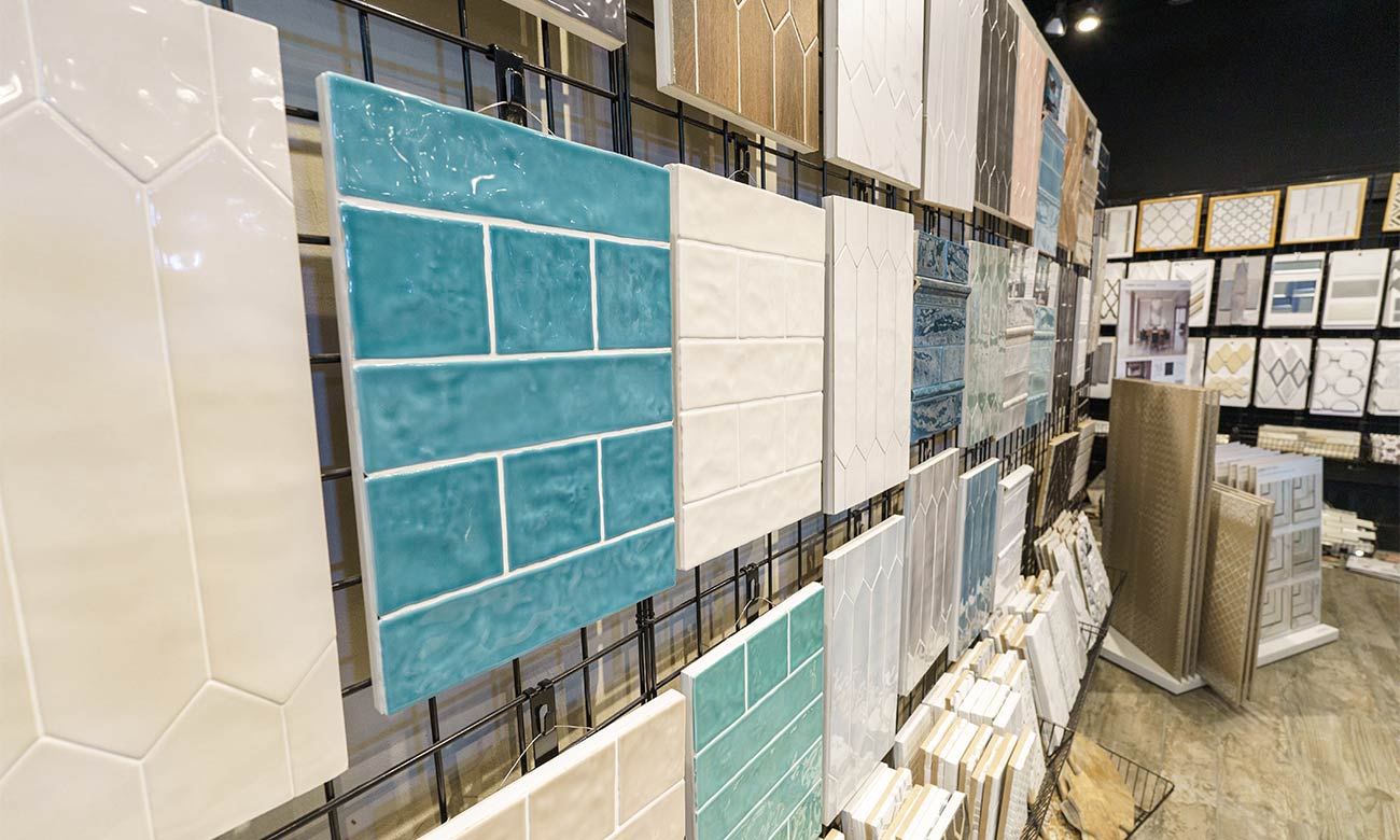 Carpet One Lexington Showroom Tile Samples